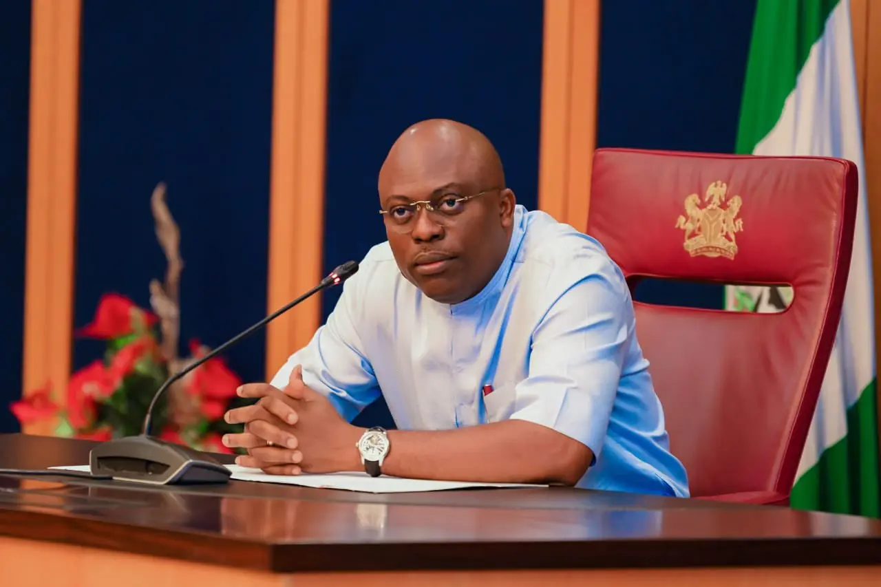 His Excellency Sir Siminalayi Fubara